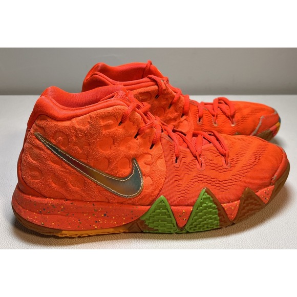 Nike Kyrie 4 GS‎ Lucky Charms Shoes Youth 6Y BV7793-600 Basketball Sneakers - Picture 4 of 13
